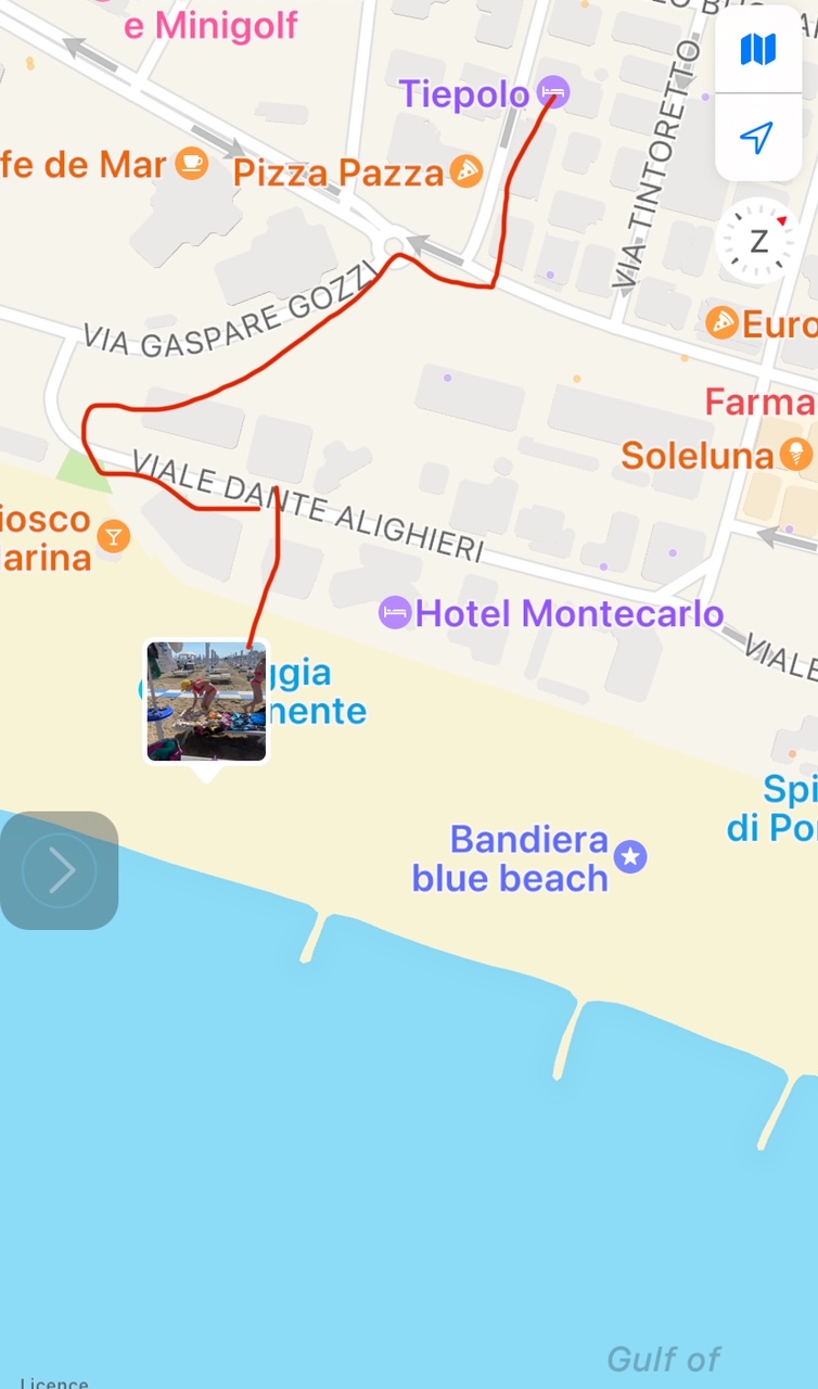 Caorle- den sedmý