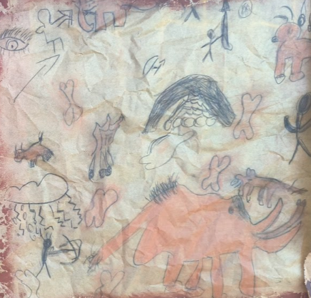 Jeskyní malby v naší třídě