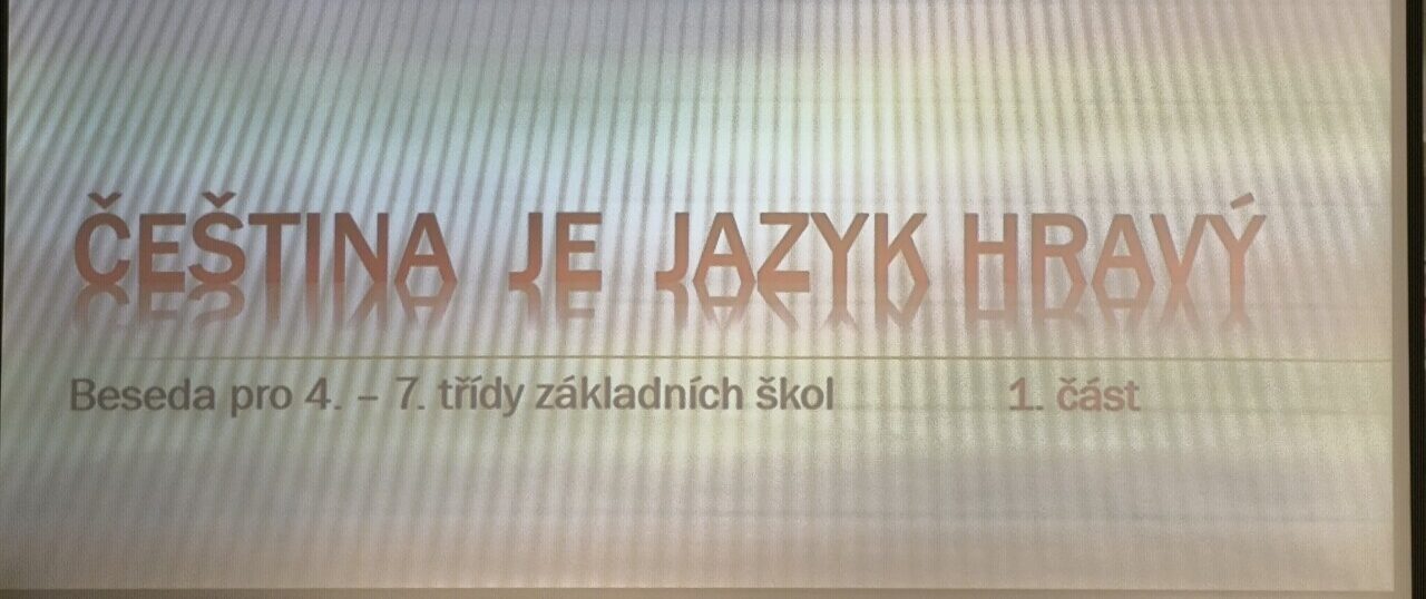 HRÁTKY S ČEŠTINOU V KNIHOVNĚ