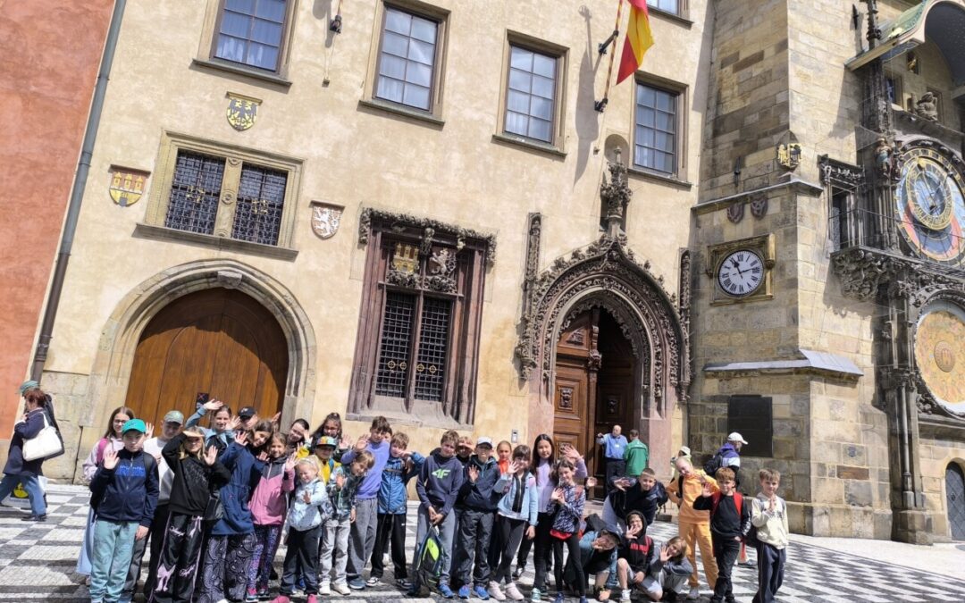 Třídy 4.C a 5.A si užily v Praze dva dny plné historie, ale také zábavy